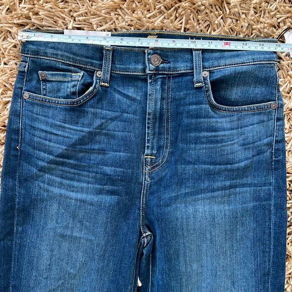 7 For All Mankind High Waist Slim Kick AU8512005 Mohr Size 29 - Picture 3 of 11